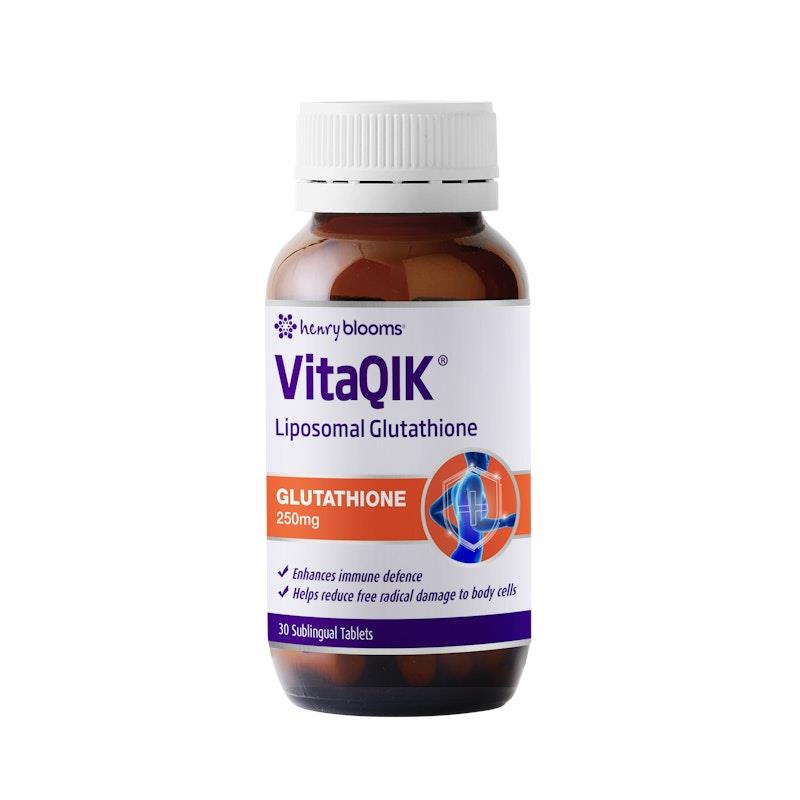 Henry Blooms VitaQIK® Liposomal Glutathione Sublingual 30 Tablets 1unit product image