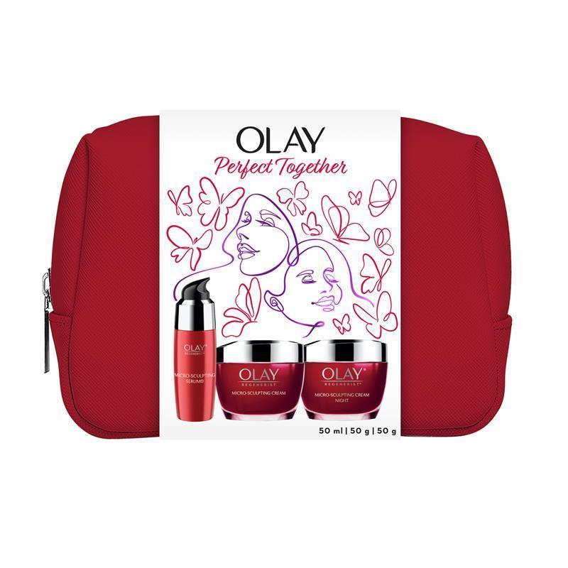 Olay Regenerist Microsculpt Perfect Together Trio Gift Set