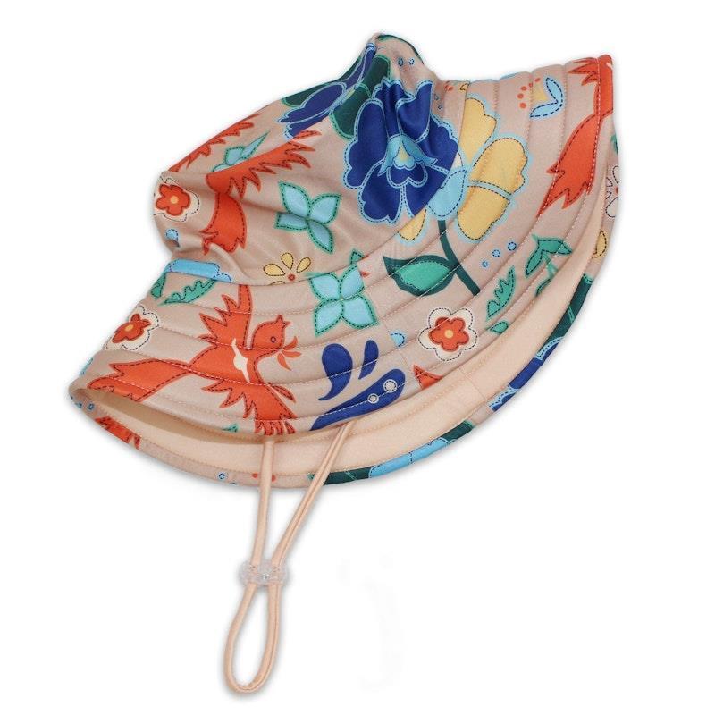 tyoub Kids Wide Brim Bucket Hat Phoenix Vanilla Large product image