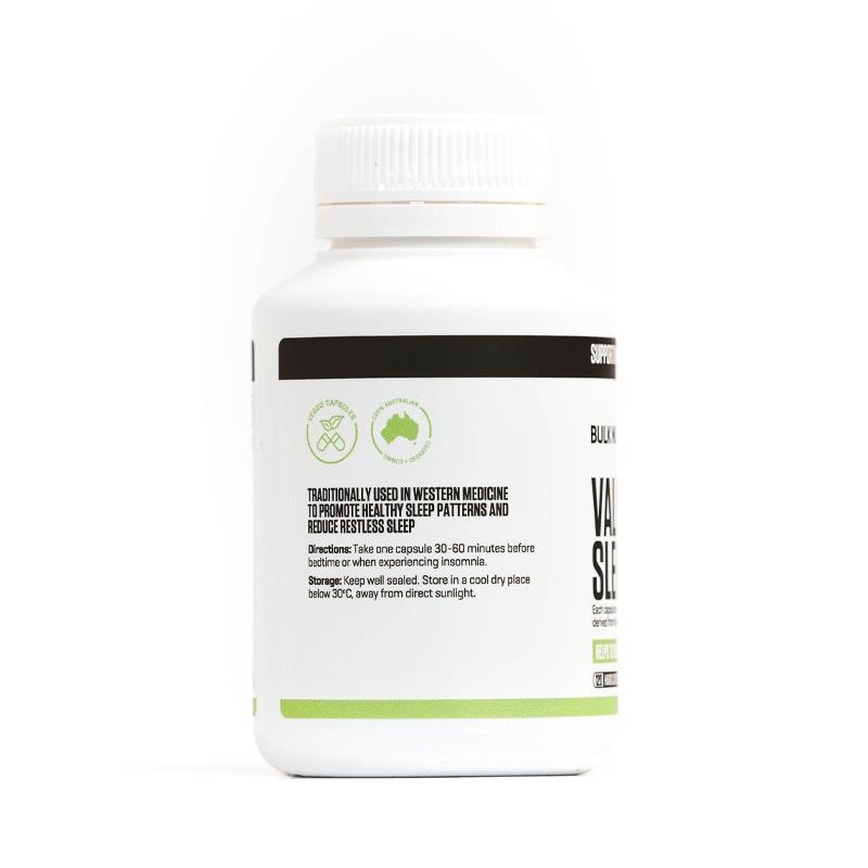 Buy Bulk Nutrients Valerian Sleep Support 120Capsules Online at Chemist