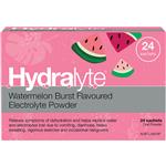 Hydralyte Electrolyte Watermelon Sachets Value Pack 4.9g x 24