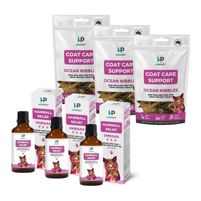Hemp Pet Cat Health Bundle product image