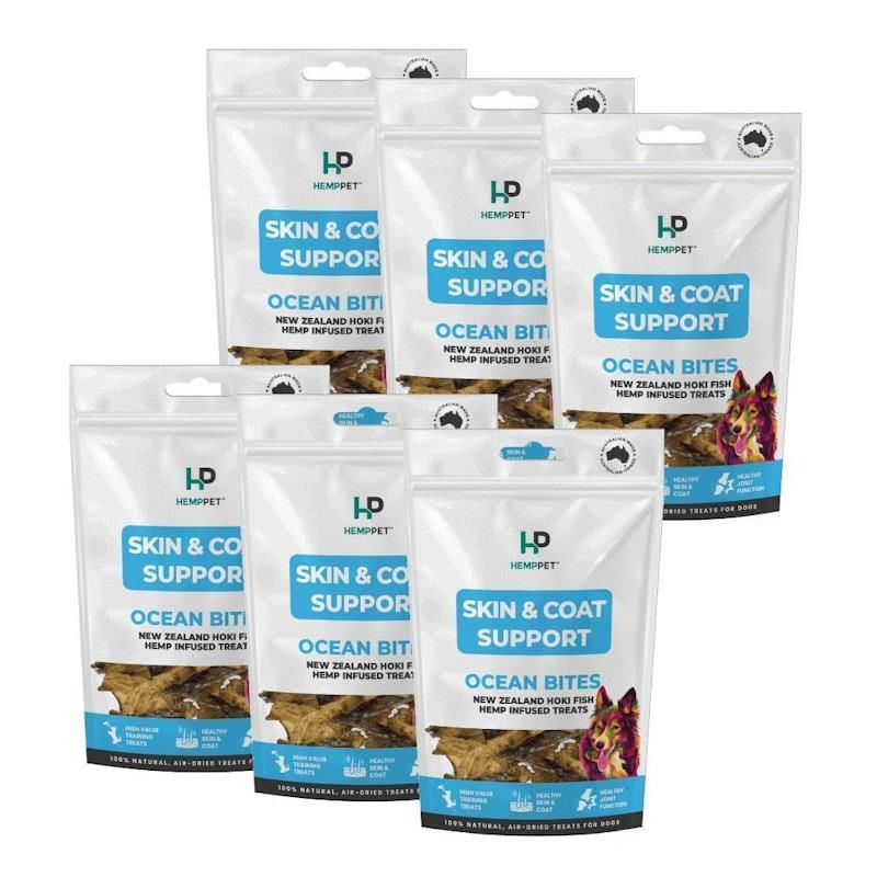 Hemp Pet Skin & Coat Support Treats 6Pack