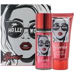 Hollywood Glamour Body Mist 85ml + Body Lotion 2 Piece Set