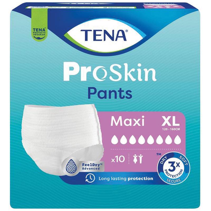 TENA Pants Proskin Maxi  X Large 10 Pack
