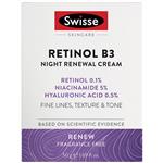 Swisse Skincare Retinol B3 Night Renewal Cream 50g