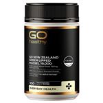 Go Healthy Mussel NZ Green Lipped 19000mg 100 Hard Capsule Exclusive Size