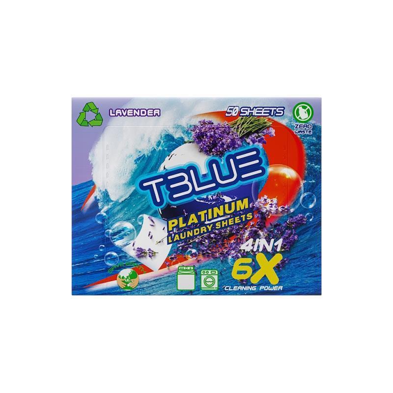 TBLUE Laundry Detergent Sheets Lavender Pack of 50 Sheets product image