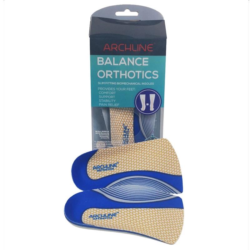 Buy Archline 3/4 Slim Orthotics Plantar Fasciitis Insoles Balance ...