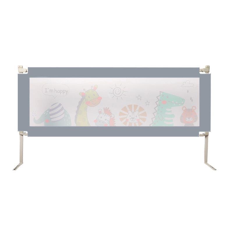 BoPeep Kids Baby Safety Bed Rail Guard Adjustable Folding Child Toddler Grey Medium product image