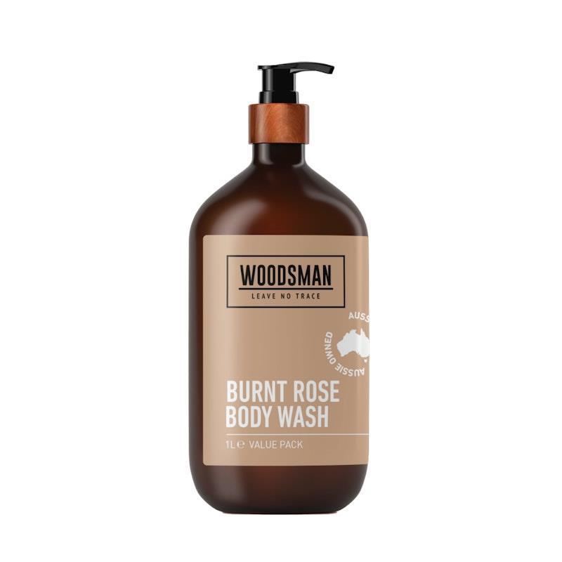 Woodsman Burnt Rose Body Wash 1 Litre