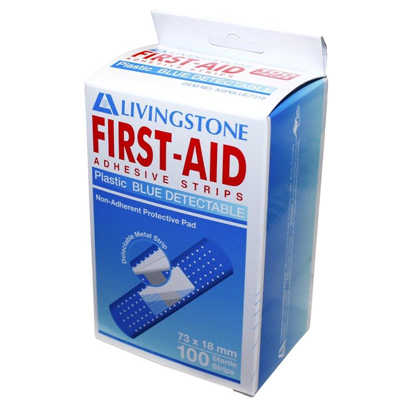 Livingstone X-Ray Metal Detectable Adhesive Strips Waterproof 100 Pieces product image