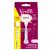 Gillette Venus Comfortglide Sugarberry Scent Plus Olay Women's Razor Handle + 4 Blade Refills