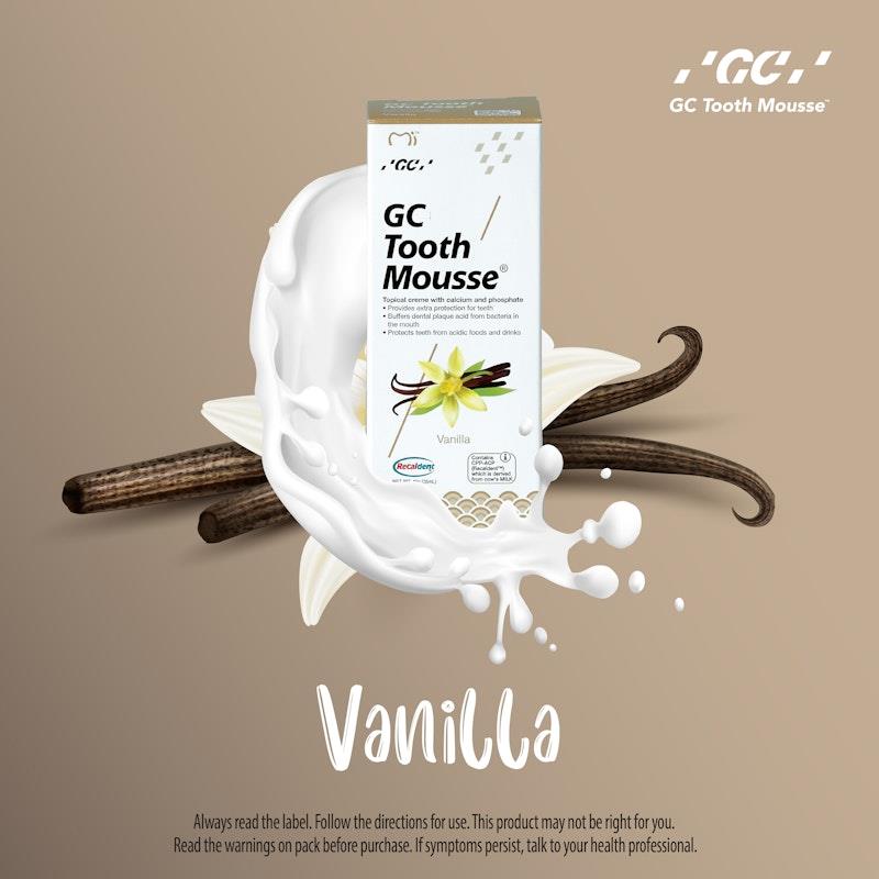 Buy GC Tooth Mousse Vanilla 40g Online at Chemist Warehouse®