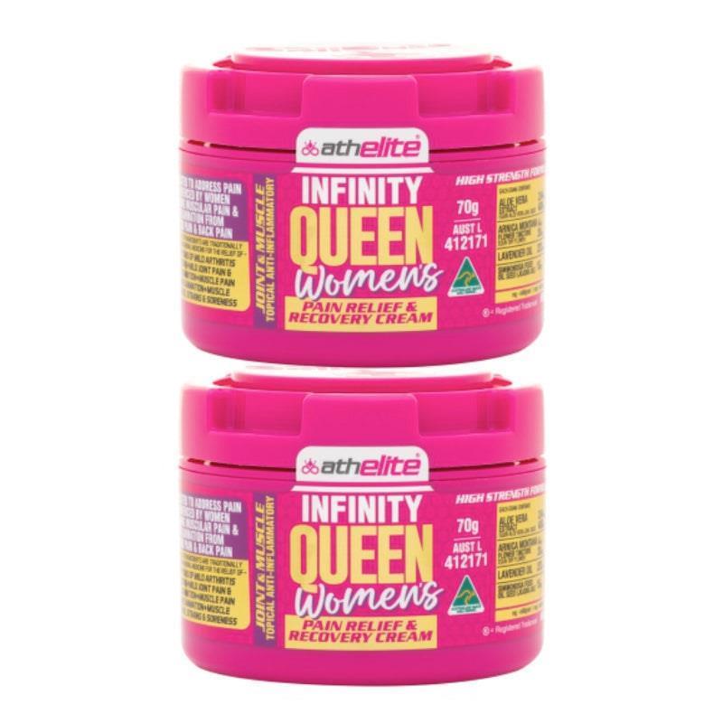 Athelite Infinity Queen Women's Pain Relief & Recovery Cream 70g 2Pack product image