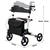 Buy Orthonica Folding Rollator Mobility Aid 4 Wheel Walker Online at ...