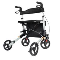 Buy Orthonica Folding Rollator Mobility Aid 4 Wheel Walker Online at ...