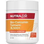 Nutra-Life Bio-Curcumin 16500+ 60 Capsules NEW