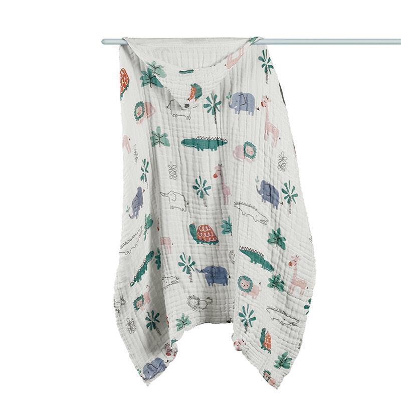 Bc Babycare Hooded Bath Towels Forest