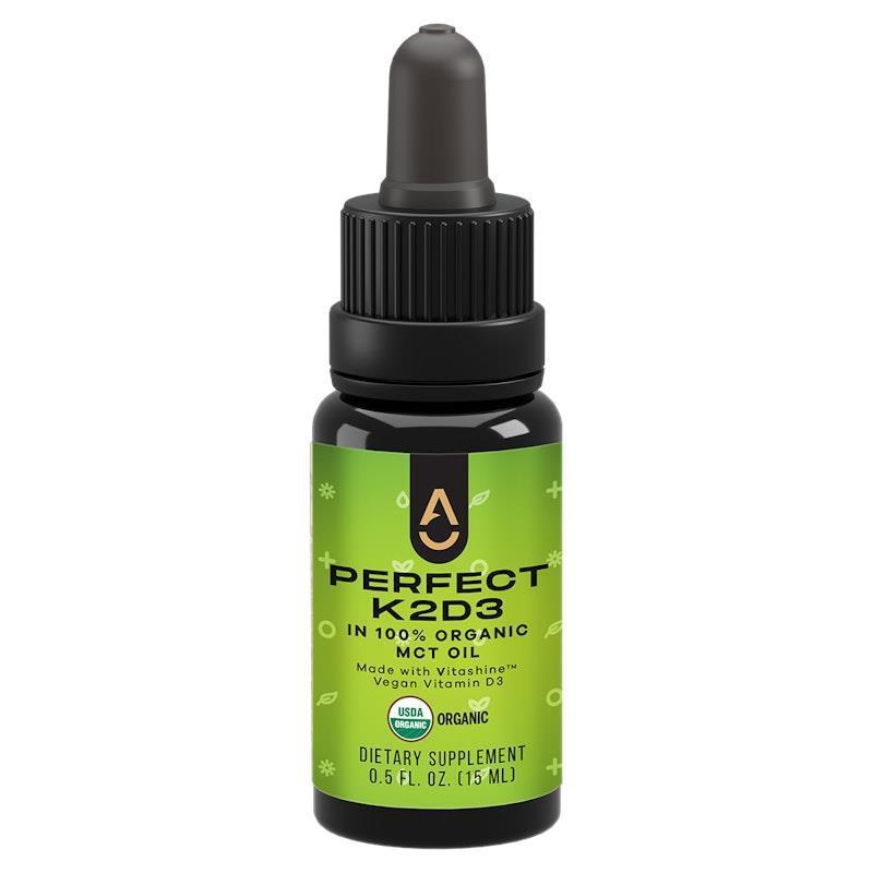 Activation Products Perfect K2D3 Vitamins in Organic MCT Oil Drops Single