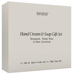 Ovidio Rosewood Palma Rosa & Rose Geranium Hand Cream & Soap Gift Set