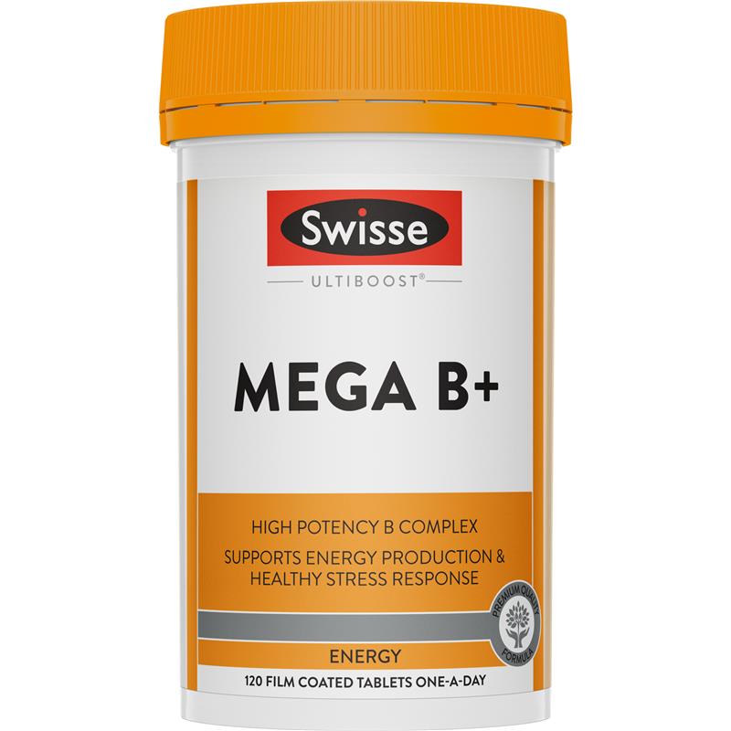 Swisse Mega B + 120 Tablets product image