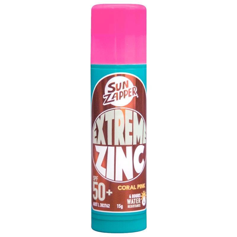 SUN ZAPPER Extreme Zinc Stick SPF 50+ Coral Pink 15g