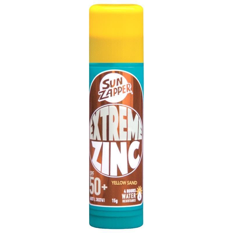 SUN ZAPPER Extreme Zinc Stick SPF 50+ Yellow Sand 15g product image