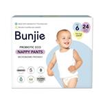 Bunjie Probiotic Eco Nappy Pants Size 6, 16+kg, 24 Pack