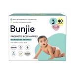 Bunjie Nappies Bulk Size 3 40 Pack