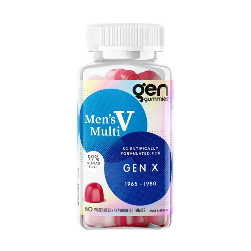 GEN X Gummies Men's Multivitamin Watermelon 60 Pack product image