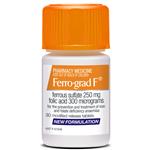 Ferro-Grad F Iron & Folic Acid 30 Tablets NEW