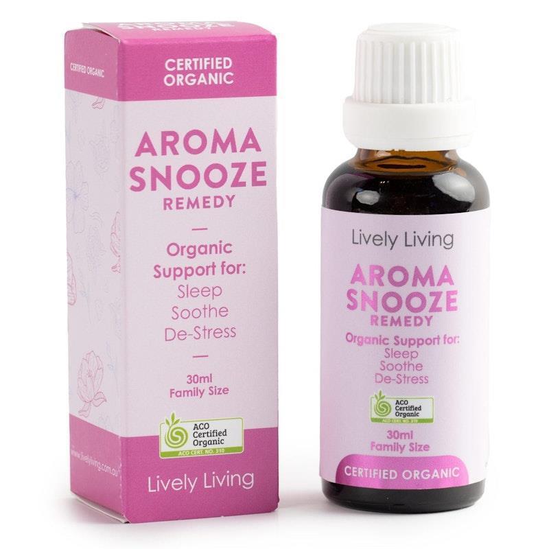 Lively Living Aroma Snooze Organic 30ml Family Size 1unit product image