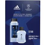 Adidas UEFA 10 Eau de Toilette 100ml & Shower Gel 250ml 2 Piece Set