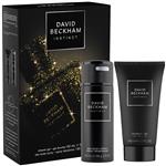 David Beckham Instinct Shower Gel And Body Spray Set 150ml Black Box