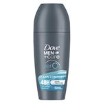 Dove Men + Care Zero Aluminium Clean Comfort Roll On 50ml