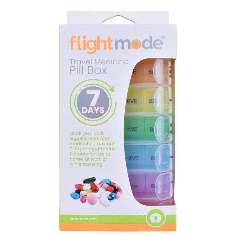 Buy Flightmode Day Travel Pill Box Medicine Organiser with