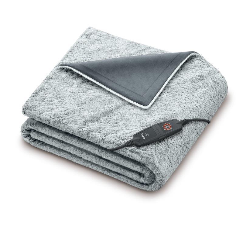 Beurer HD75G Super Cosy Heated Throw - Charcoal Grey One Size product image