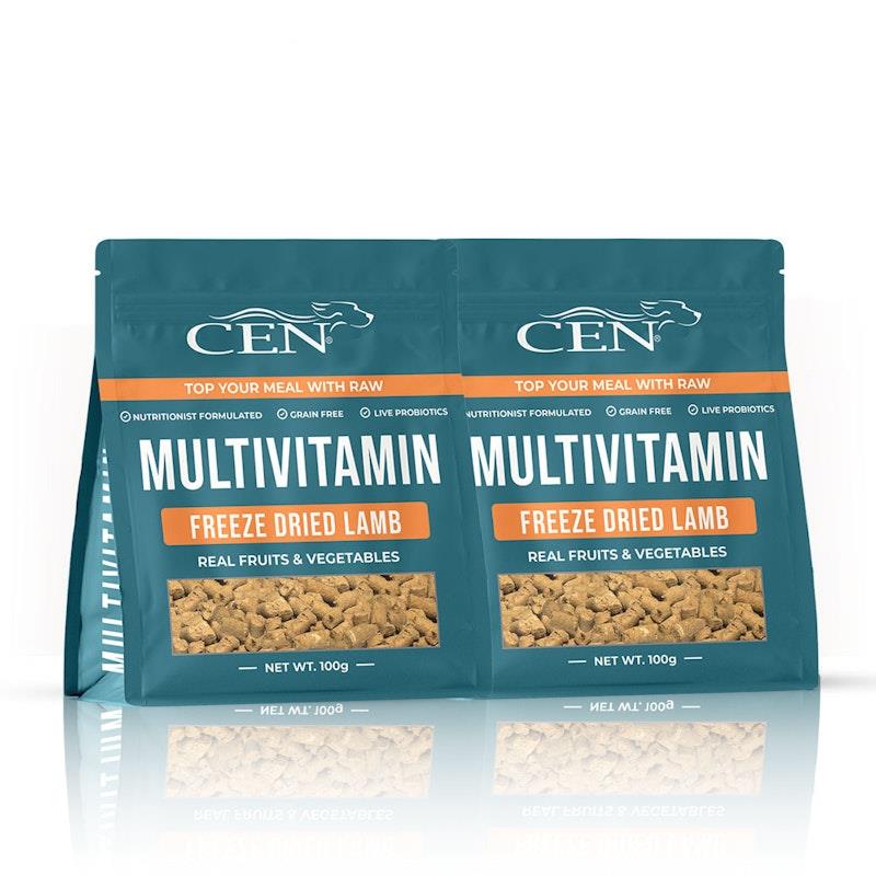 CEN Dog Multivitamin Chews Freeze Dried Lamb 100g 2Pack product image