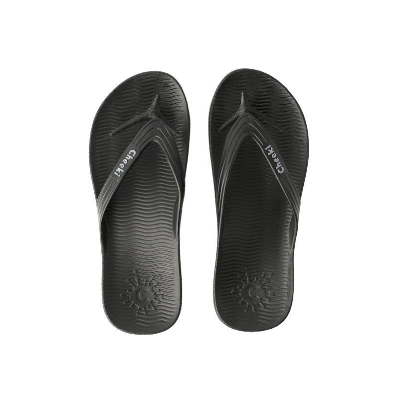 Arch Support Thongs - Black Womens US 5