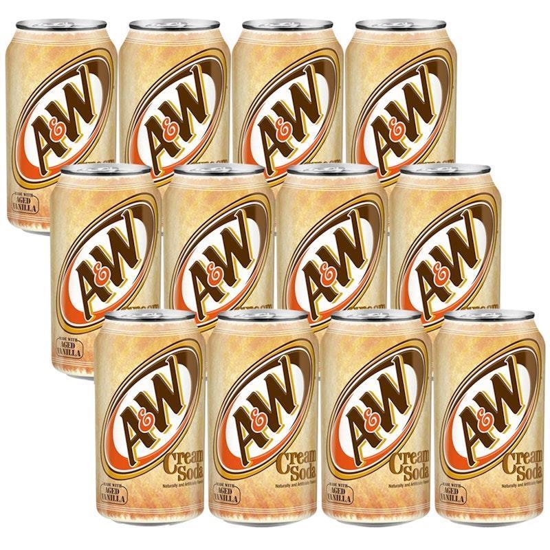 American Cans 355mL A&W Cream Soda 12Pack product image