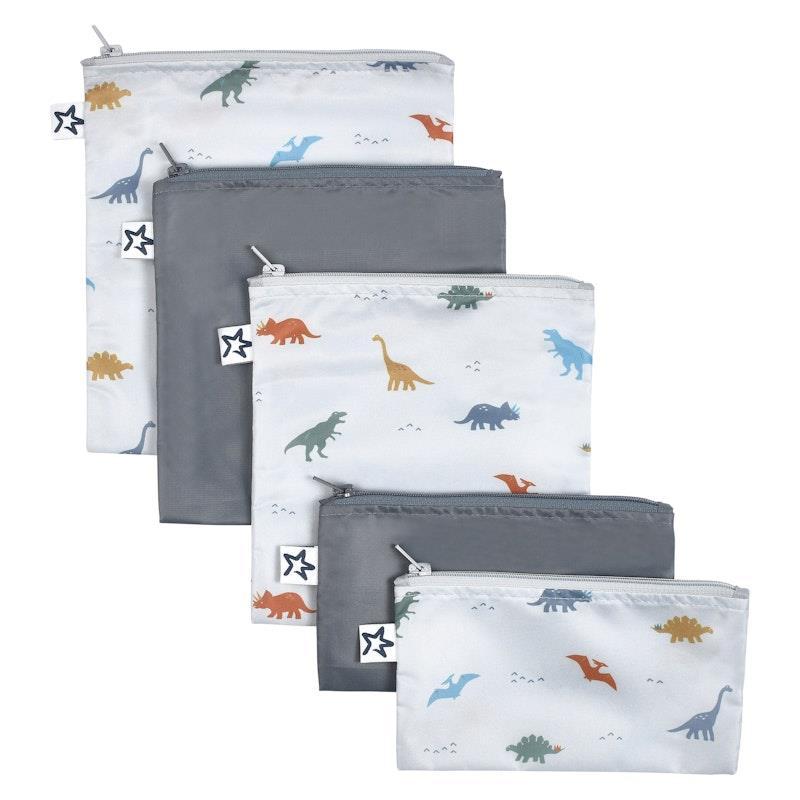 Tiny Twinkle Snack Bag 5 Pack Dinosaur