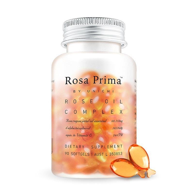 Unichi Rosa Prima Rose Oil Complex 90 Softgels 1Unit product image