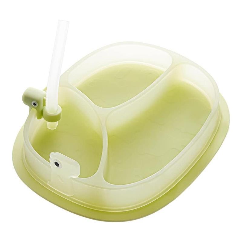 Bc Babycare Silicone Suction Plate Lime Green product image