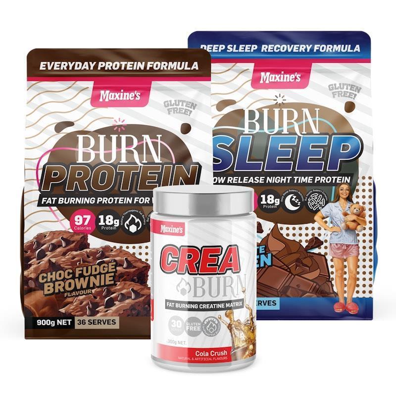 Maxine's Burn Lean & Tone 900g - Chocolate Bundle