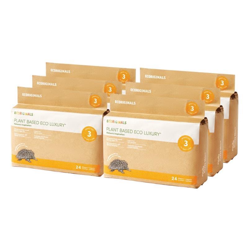 Ecoriginals 6 Packs of Nappies Crawler (7-12kg)
