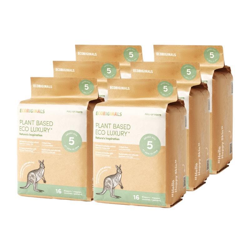 Ecoriginals 6 Packs of Nappies Walker Nappy Pants (12-18kg) product image