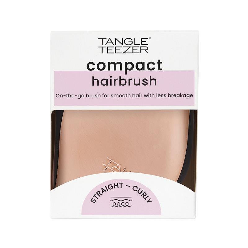 Tangle Teezer Compact Styler Haarbürste – Handlich, Pink-schwarz, Perfekt Für Unterwegs