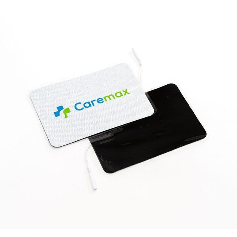 Caremax Premium Cloth Long Life Electrode Pads (XXXL Size) - 15cm x 10cm for (Pin Connector) 2Pack product image