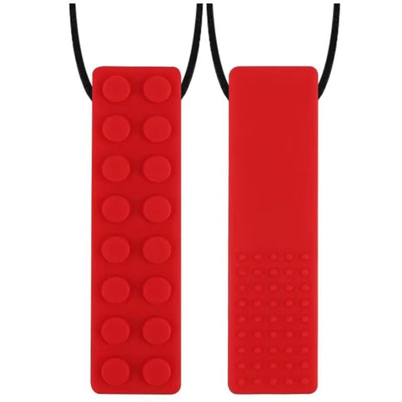 Sensory Safari Sensory Necklace Block Red product image